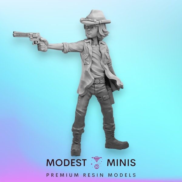 Survivor Child Little Sheriff - 28mm 30mm 32mm - Wasteland | Zombicide | Walking Dead