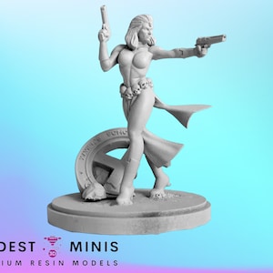 Lady Mysterious - 40mm Miniature | DnD Mini | Superhero Miniature | C27