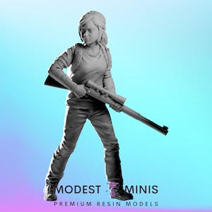 Survivor Elisa TLOU - 28mm 30mm 32mm - Wasteland | Zombicide | Walking Dead