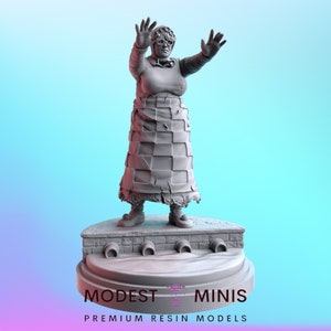 Gramma Lee - 40mm Superhero Miniature | DnD Mini | Superhero | C27