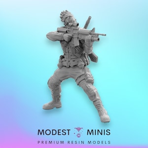Anti Panther D - 40 mm miniatuur | DnD Mini | Superheld | Drietand