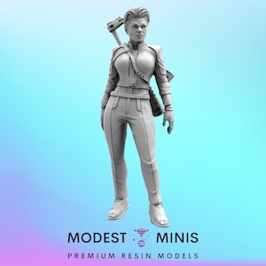 President Mayers - 32mm Scale Cyberpunk Miniature | RPG | Sci fi | Role Playing | DnD | Papsikel