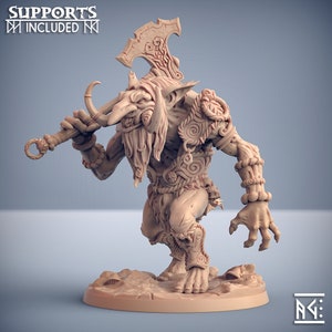 Troll Hunter A Svartwood Trolls - Resin Print DnD Miniature | Dungeons and Dragons Mini | 5E Fantasy | Artisan Guild