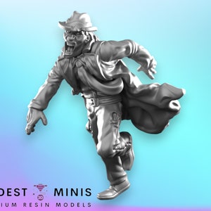 Zombie Runner Stalker 2 - 28mm 30mm 32mm - Wasteland | Zombicide | Walking Dead