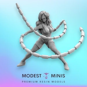 Coachwip Serpent Society - 40mm  Miniature | DnD Mini | Superhero | Trident