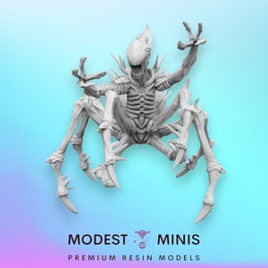 60mm Alien Worst Nightmare -  28mm 32mm Alien Miniature | RPG | Sci fi | Cyberpunk | Role Playing | DnD | Papsikel