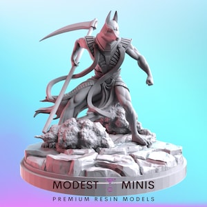 Reaper Horseman - 40mm  Miniature | DnD Mini | Superhero | C27