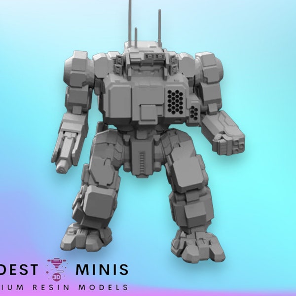 HGN-HM Highlander Mech Mini - Sci Fi Robot