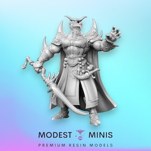 Exdeath - 32mm Scale DnD Miniature | Dungeons and Dragons | JRPG Mini - RN Estudio