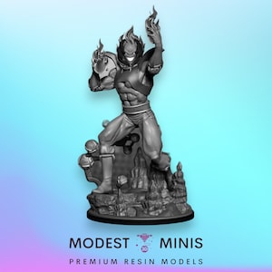 Puertamadremoo da 65 mm - Miniatura in scala 40 mm / DnD Mini / Miniatura di supereroi / C27