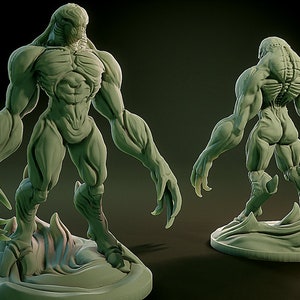 Shambler Dimensional de 50mm - Escala de 32mm | RPG | Ficção Científica | Chamado de Cthulu | Miniatura DnD | Loucura