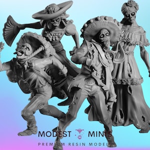 Dia De Los Muertos 1 - 28mm 30mm 32mm - Wasteland | Zombicide | Walking Dead