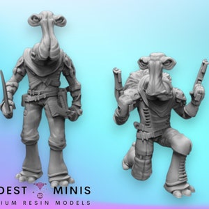 Hammerhead Brothers - Legion Scale | RPG | Scifi | Role Playing | Shatterpoint | SW Miniature