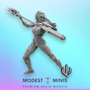 Proxima A - 40mm  Miniature | DnD Mini | Superhero | Trident