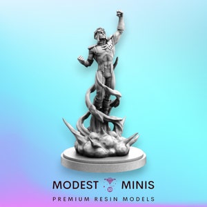 Rocketman - Miniatura 40 mm / DnD Mini / Miniatura supereroe / C27