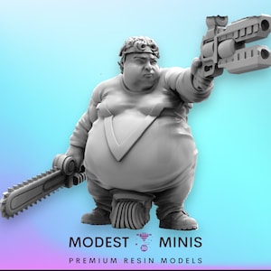 Scharfschütze Jake Stapeloy Ex Sträfling - Resin Cyberpunk Miniatur | Rollenspiel | Science-Fiction | Rollenspiel | D&D | Pappusel