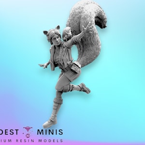 Onverslaanbaar: miniatuur van 40 mm | DnD Mini | Superheld | Drietand