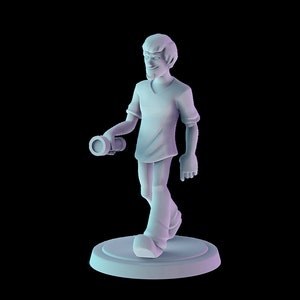 Hippy Detective | Resin 3D Printed Mini | Survivor | DnD | Superhero Miniature | Pop Minis