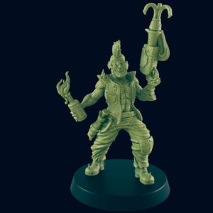 Mutilated Gangster - Male - 28mm 32mm Resin Miniature - Survivors | Wasteland | Zombicide | Badlands | Walking Dead