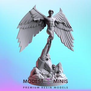 Sky Reaper - 40mm Miniature | DnD Mini | Superhero Miniature | C27