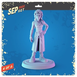Totally Ready | Resin 3D Printed Mini | Survivor | DnD | Superhero Miniature | Pop Minis