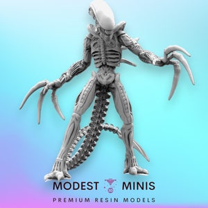 Xeno Razor Claw B - 32mm Scale Alien Miniature | RPG | Sci fi | Xeno | Role Playing | DnD | Papsikel