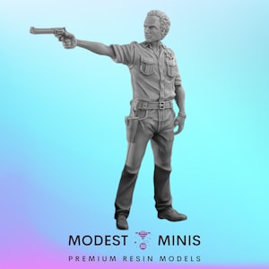 Survivor The Sherriff - 28mm 30mm 32mm - Wasteland | Zombicide | Walking Dead