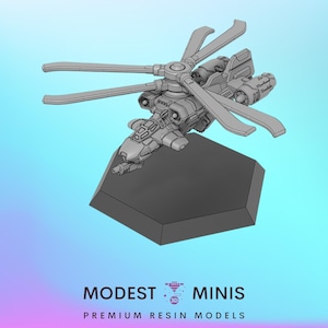 Di Vtol Helicopter Plane Aerospace | 1:265 | 285 | 6mm |