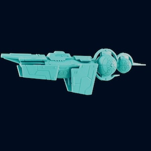 Merconian Mega Kreuzer - Fleetscale Mini | Sternenfinder | Milliarde Sonnen | Starmada | Glühwürmchen | Astra Nebel