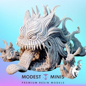 Giga Poison Ghost - Resin Kaiju Minis | Dungeons and Dragons Mini | Sci Fi | Fantasy Resin