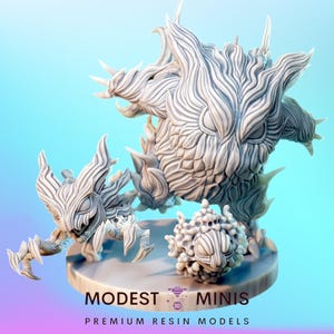Poison Ghost Diorama - Resin Kaiju Minis | Dungeons and Dragons Mini | Sci Fi | Fantasy Resin