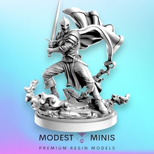 Snowy Jon: miniatuur van 40 mm | DnD Mini | Superheldminiatuur | C27