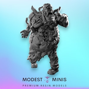 Zombie Wasteland Fatty - 28mm 30mm 32mm - Wasteland | Zombicide | Walking Dead