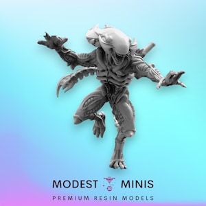 Alien Xeno Brood Grabber - 32mm Scale Alien Miniature | RPG | Sci fi | Cyberpunk | Role Playing | DnD | Papsikel