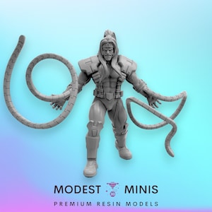 Red Russian A - 40mm  Miniature | DnD Mini | Superhero | Trident
