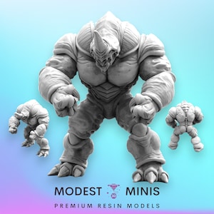 Hyper Papsinoid Berbederb A - Resin Cyberpunk Miniature | RPG | Sci fi | Role Playing | DnD | Papsikel