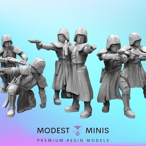 Capital Policemen - Legion Scale | RPG | Scifi | Role Playing | D&D | SW Miniature