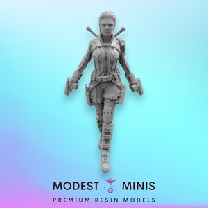 Momma Widow C - 40mm  Miniature | DnD Mini | Superhero | Trident