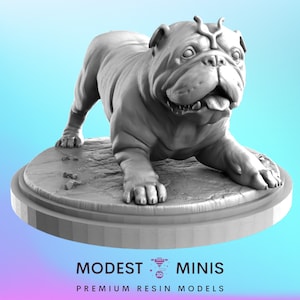Portal Doggo - 40mm scale Miniature | DnD Mini | Superhero Miniature | C27