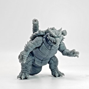 75mm Water Turtle Kaiju - Resin Kaiju Minis | Dungeons and Dragons Mini | Sci Fi | Fantasy Resin
