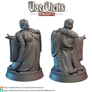 Madame Ursule - 28mm or 32mm Scale DnD Miniature | Dungeons and Dragons Mini | 5E Fantasy | Vae Victis