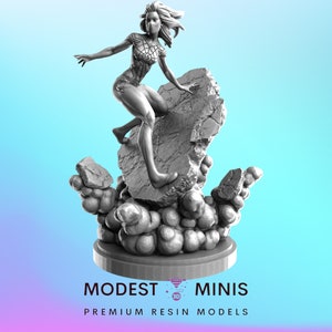 Silky Smooth - 40mm Miniature | DnD Mini | Superhero Miniature | C27