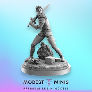 En Garde - 40mm Miniature | DnD Mini | Superhero Miniature | C27