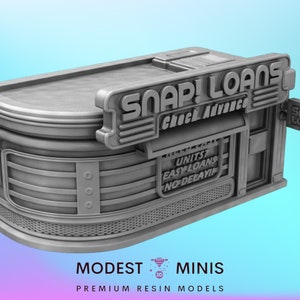 Loan Building | 28mm - 40mm Scale | Superhero Terrain | Survivor Scatter | Protocol Terrain | Crisis | C27