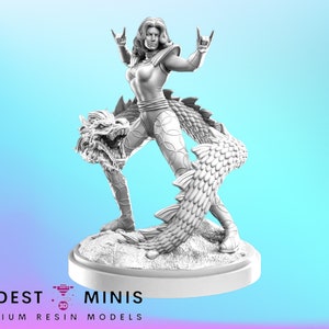 Strange Love - 40mm scale Miniature | DnD Mini | Superhero Miniature | C27