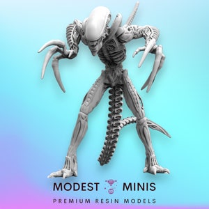 Xeno Razor Claw A - 32mm Scale Alien Miniature | RPG | Sci fi | Xeno | Role Playing | DnD | Papsikel