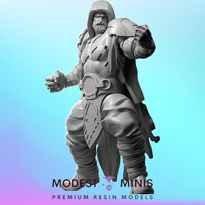 Horseman Metal Man | 32mm 40mm 54mm 75mm | Superhero | Legion Miniatures