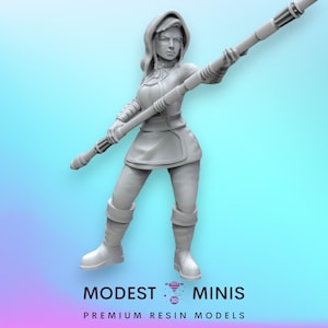 The Ancient Handmaiden - Legion Shatterpoint Scale | RPG | Scifi | Role Playing | DnD | Black Remnant SW Miniature