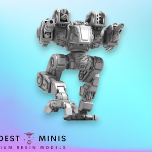 Hellkisya Medium Mech Mini - Sci Fi Robot - Sir Mortimer Bombito