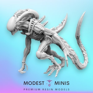 Alien Deadly Shredder - 32mm Scale Alien Miniature | RPG | Sci fi | Cyberpunk | Role Playing | DnD | Papsikel